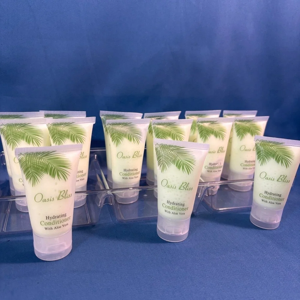 15 Pack Oasis Bliss Hydrating Conditioner Travel Size 1oz Aloe Vera Paraben-Free